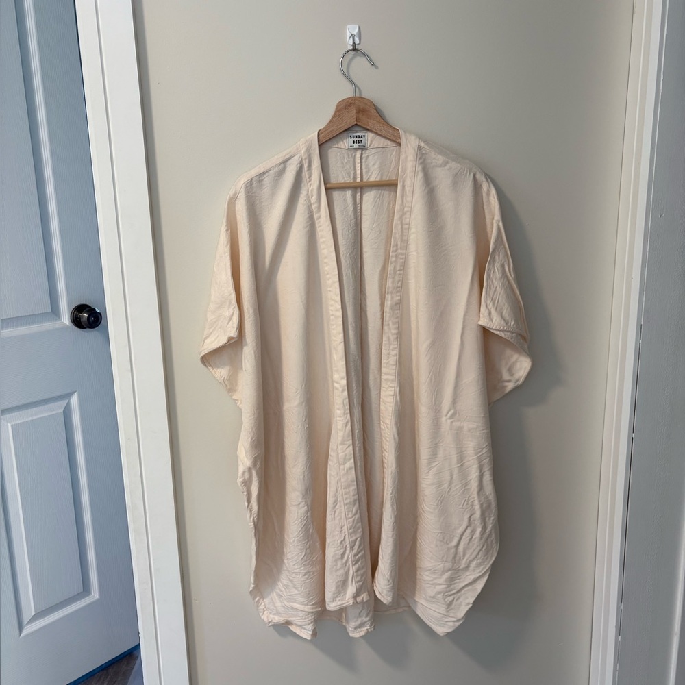 Aritzia Sunday Best Aiken Kimono Cape Cardigan